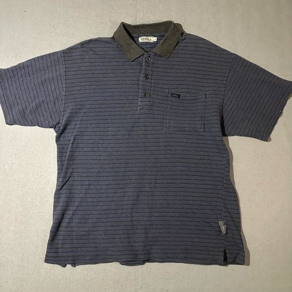 Oneil Polo Shirt Men's‎ Large Surfer Y2K